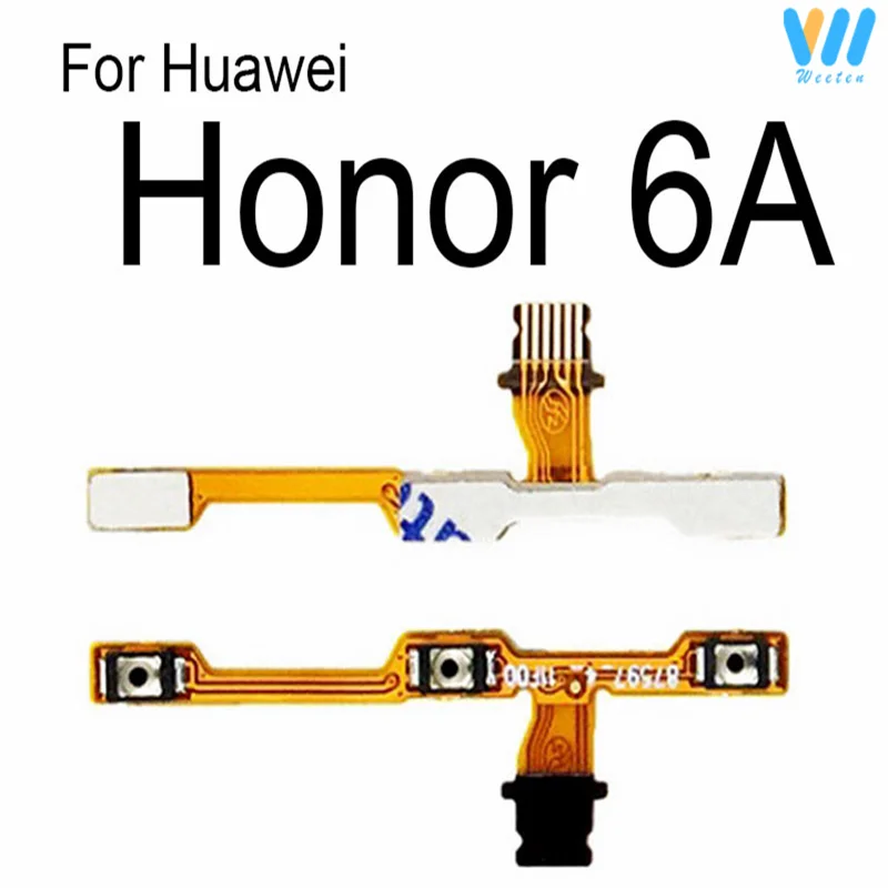 Volume Power Buttons For Huawei Honor Honor 6A 6C 6X 7 7i 7A 7C 7X 7S 8A Pro Play Power Volume Switch Control Ribbon Flex Cable