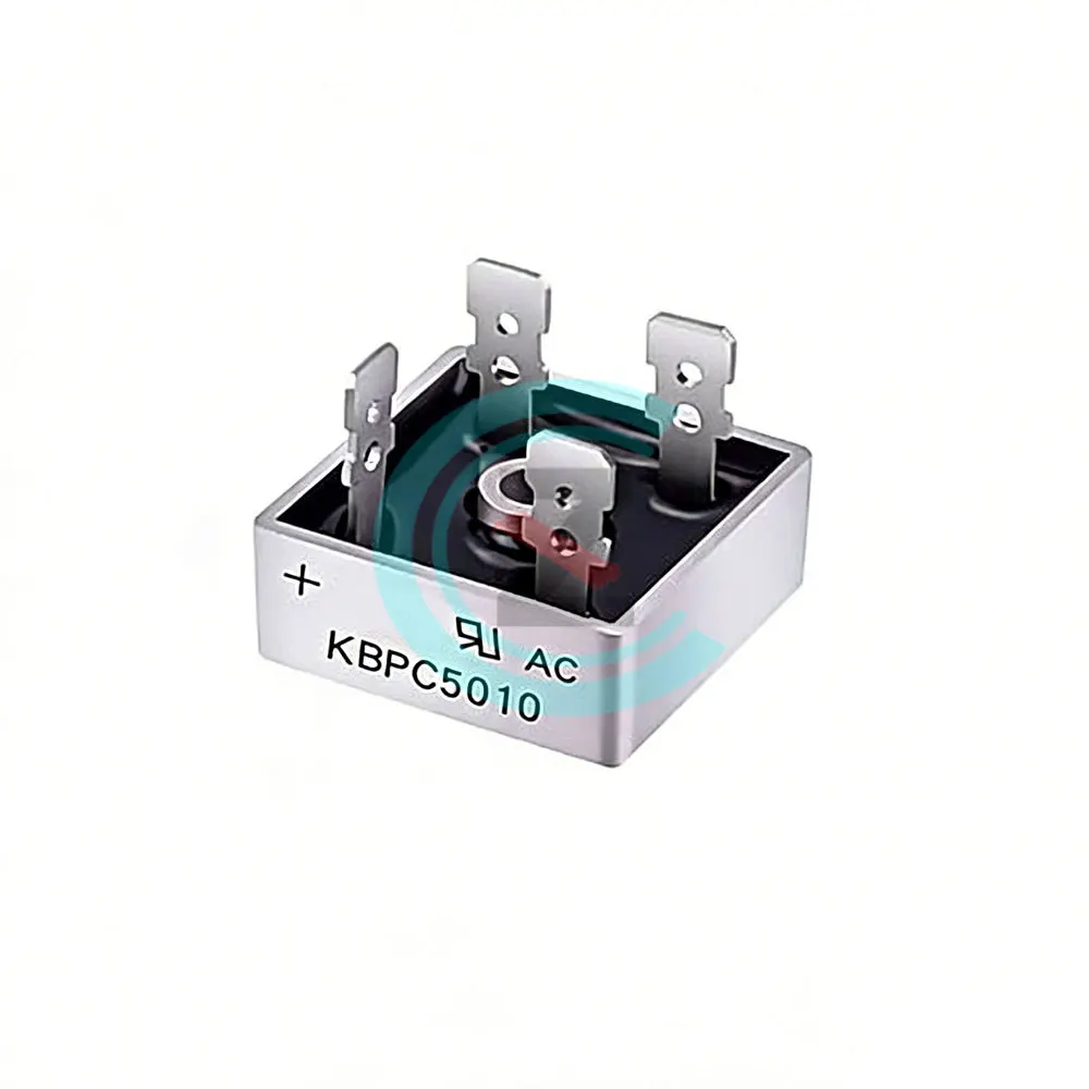 2PCS/Lot KBPC1510 2510 3510 5010 Diode bridge rectifiers diodes 50A 1000V KBPC 5010 power rectifier diode electronic components
