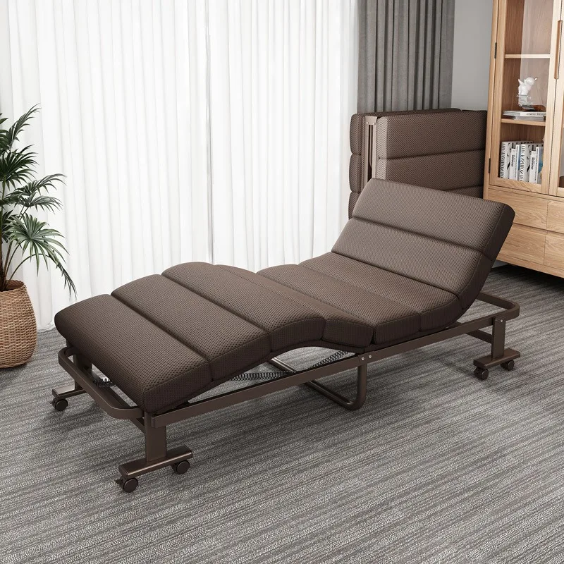 Rollaway bed single multi-functional sofa nap bed, office recliner lunch break escort double bed portable bed