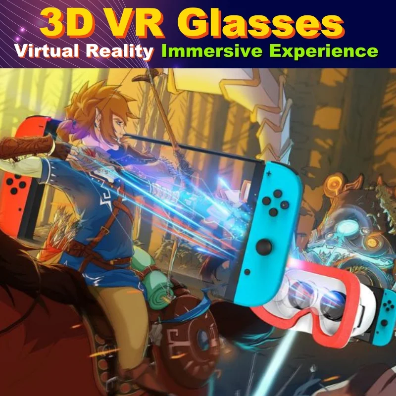 سماعة VR لنينتندو سويتش العادية/OLED نموذج نينتندو سويتش ثلاثية الأبعاد الواقع الافتراضي نظارات الواقع الافتراضي VR لابو نظارات سماعة
