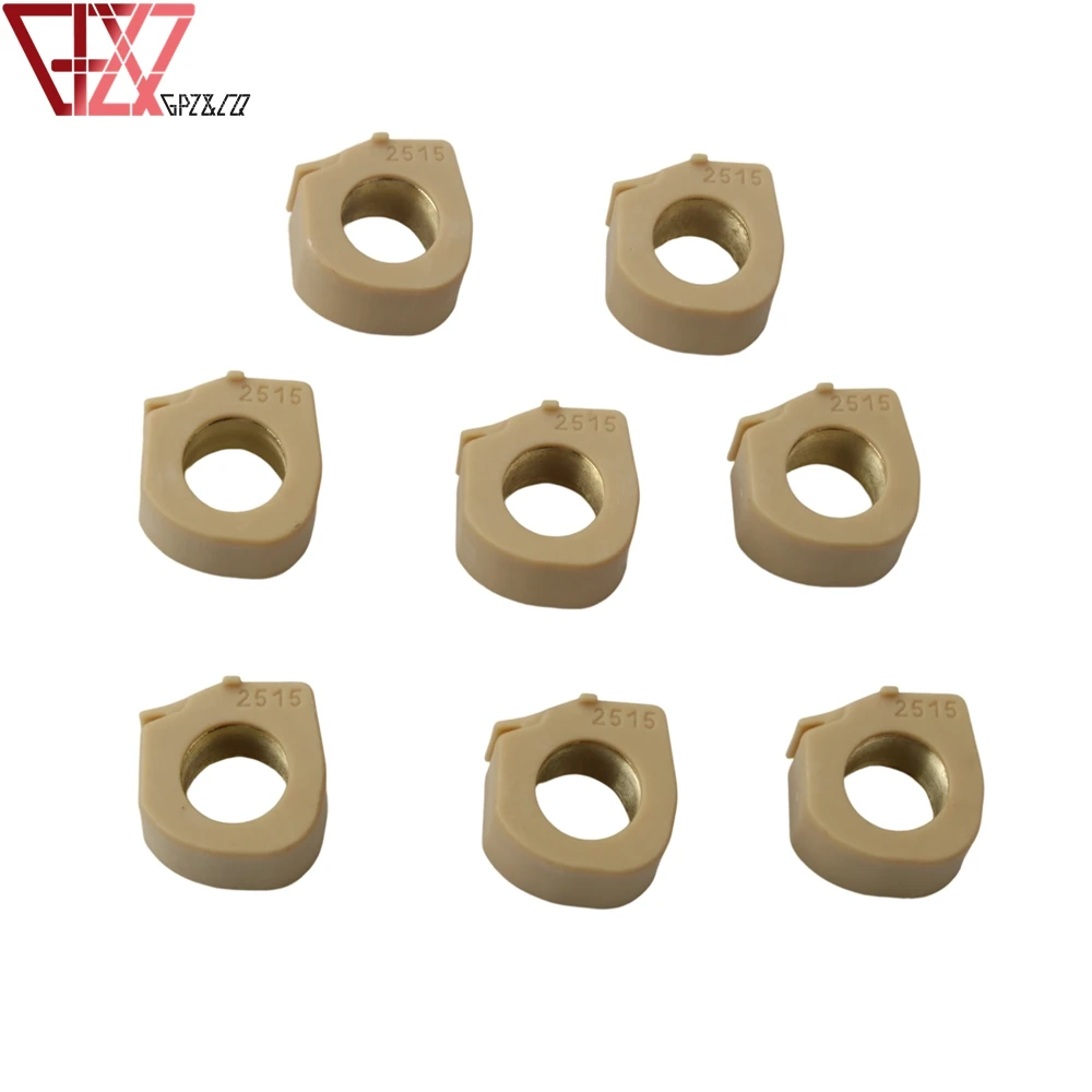 8pc Majesty400 wyścigi wariator rolki wagi 20gram 25x15mm dla Yamaha T Max 500 530 Yp x-max Majesty 400cc ABS