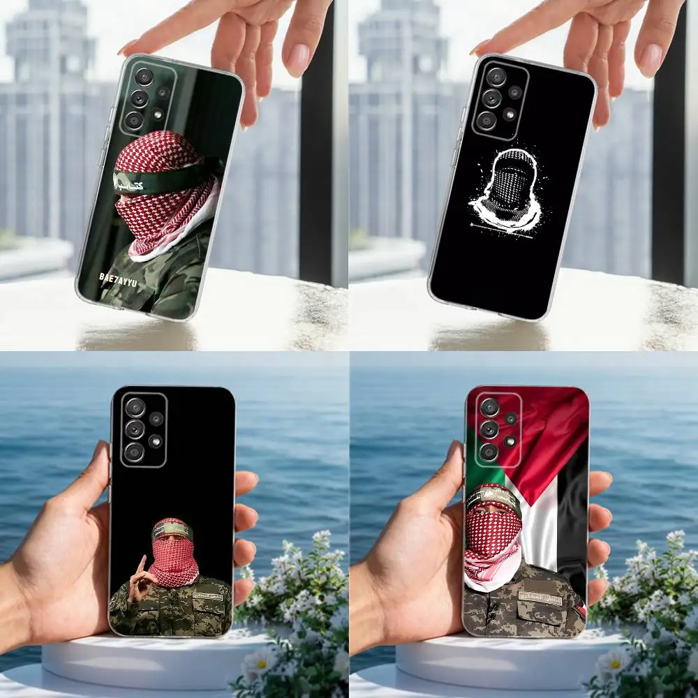 

A-Abu O-Obaidas Phone Case For Samsung A30,71,51,S9,10,20,Ultra,FE,Lite, S22,23,21,PIus,Transparent, Silicone Case