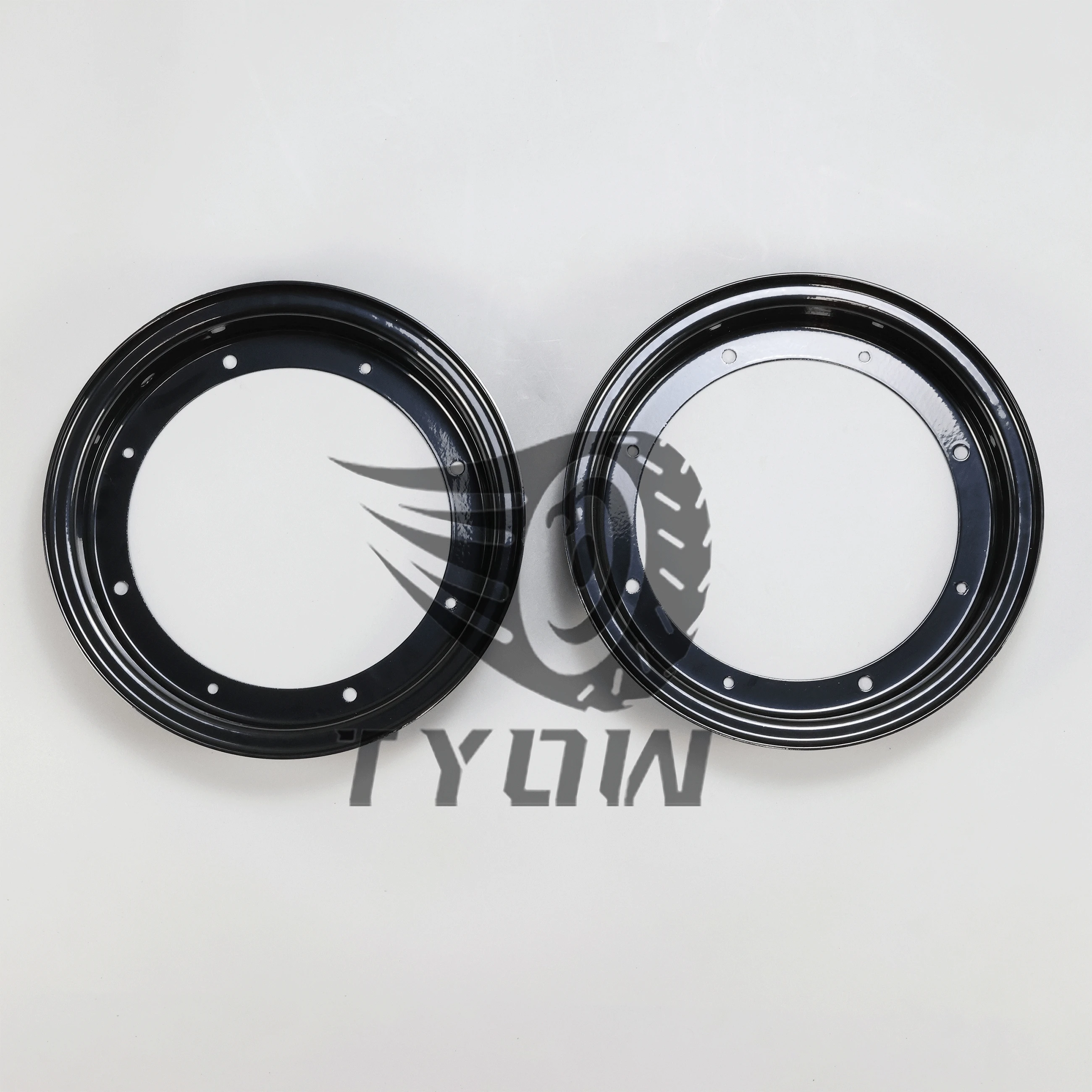 Dax 3.5j 10 بوصة الصلب محور الحافات سبليت الحافات عجلات دراجة نارية لهوندا Dax Ct70 إطار دراجة #1