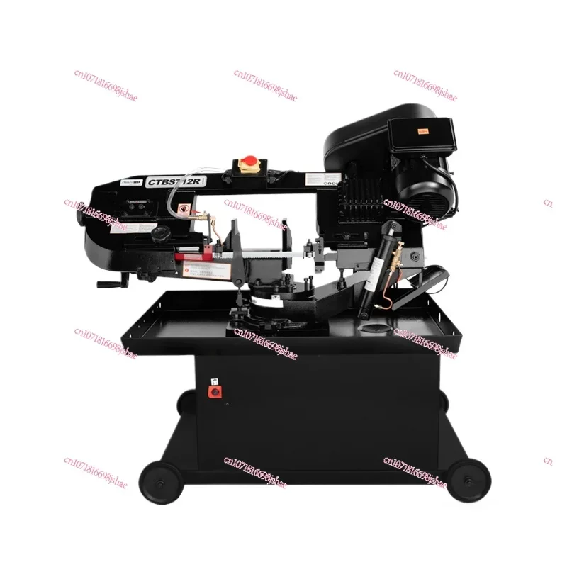 CTBS712R Band Saw Machine Small Benchtop Metal Cutting Machine Horizontal Band Saw Woodworking Saw