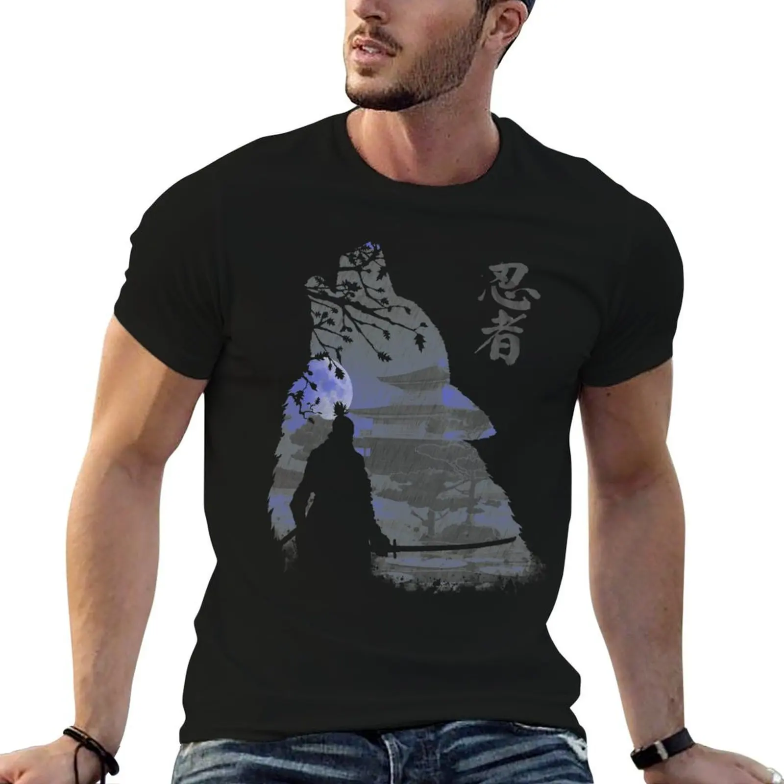 

The way of Shinobi T-Shirt cotton t shirts high quality t shirt man plain T-Shirt
