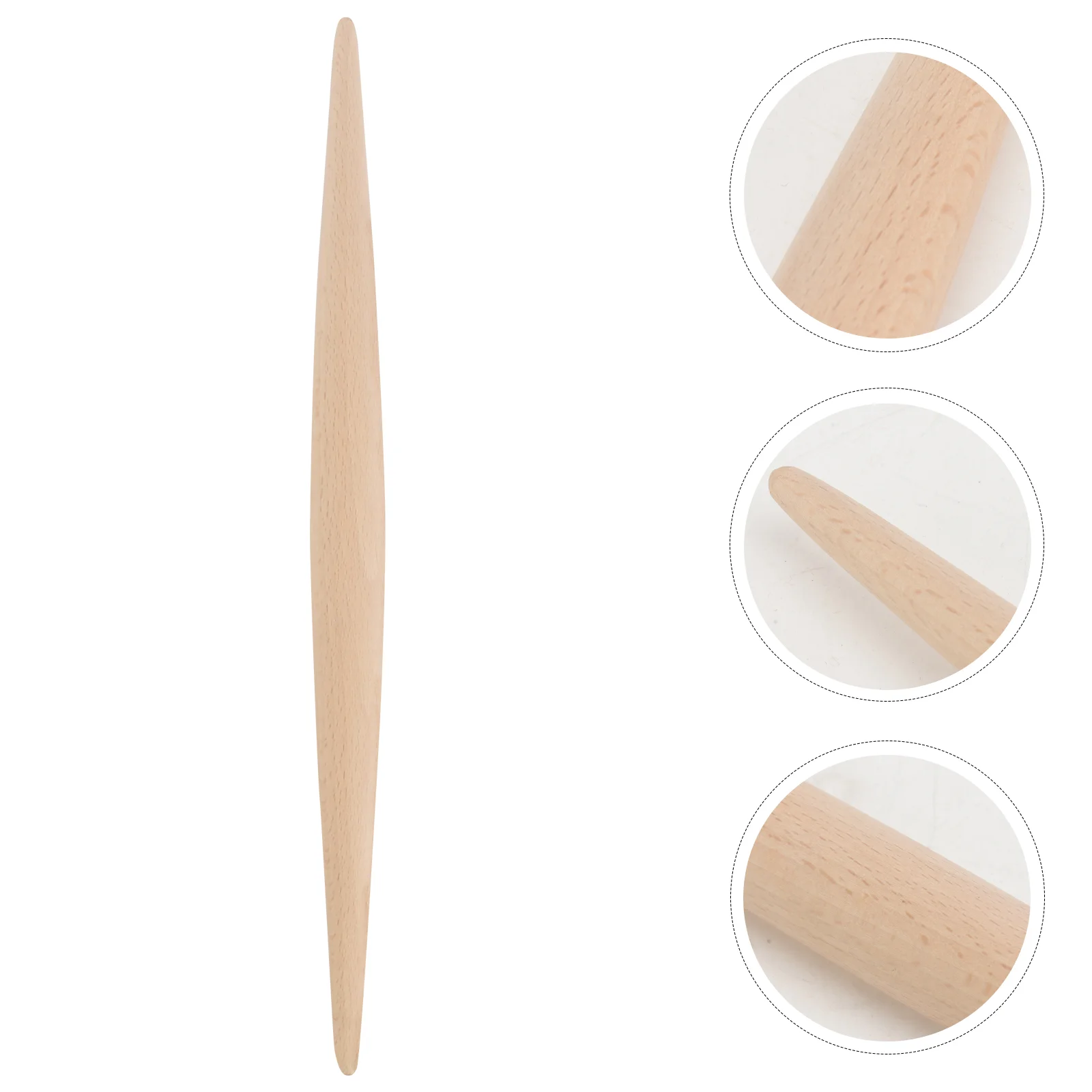 French Mini Rolling Pin Bamboo Fondant Cake Noodle Baking Tool Dough Pastry Roller