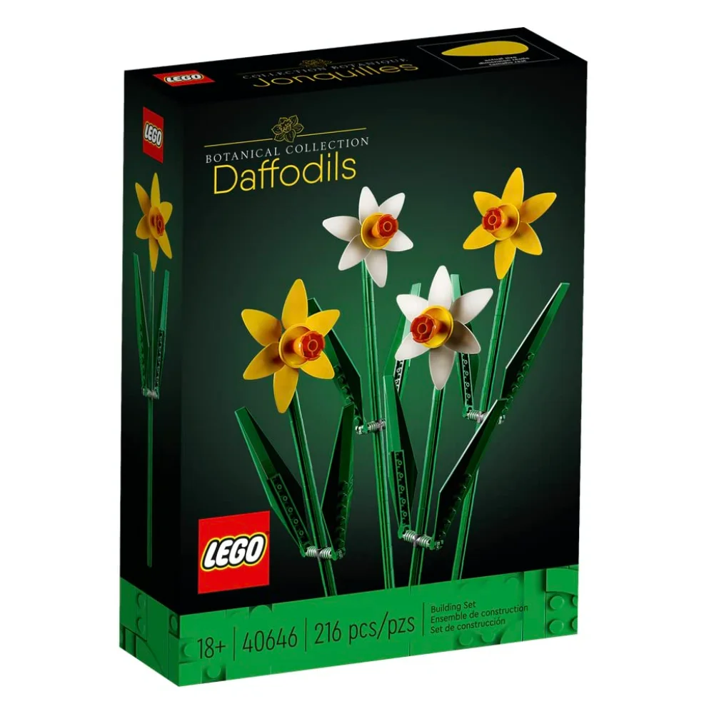 LEGO Daffodils 40646 Building Set for Children Birthday Christmas Gift 216pzs