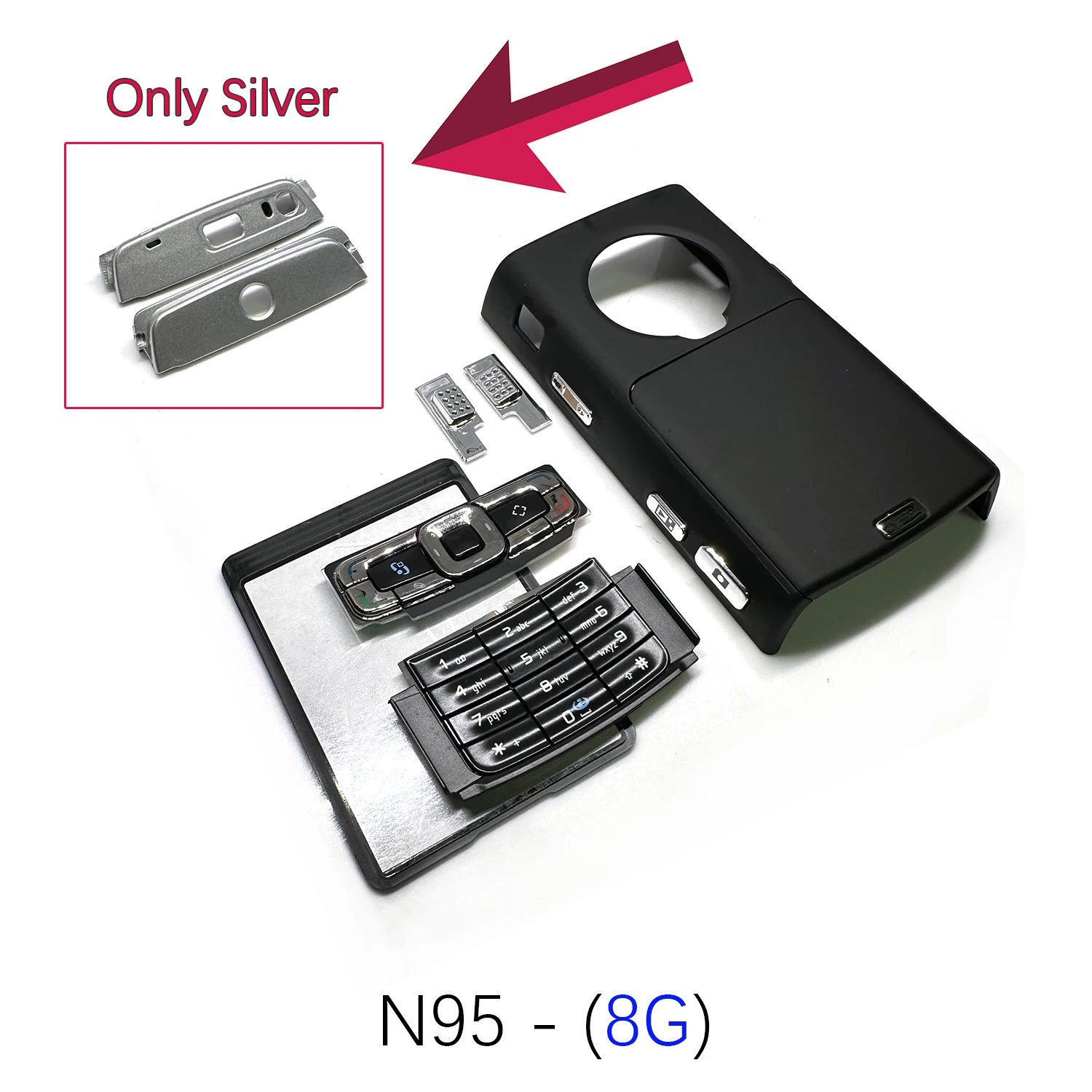For N95 Mobile Phone Housing Cover Case