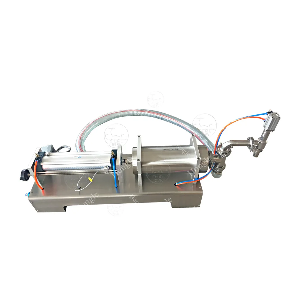 

Best Quality China Manufacturer Semi Automatic Milk Juice Piston Filling Machine