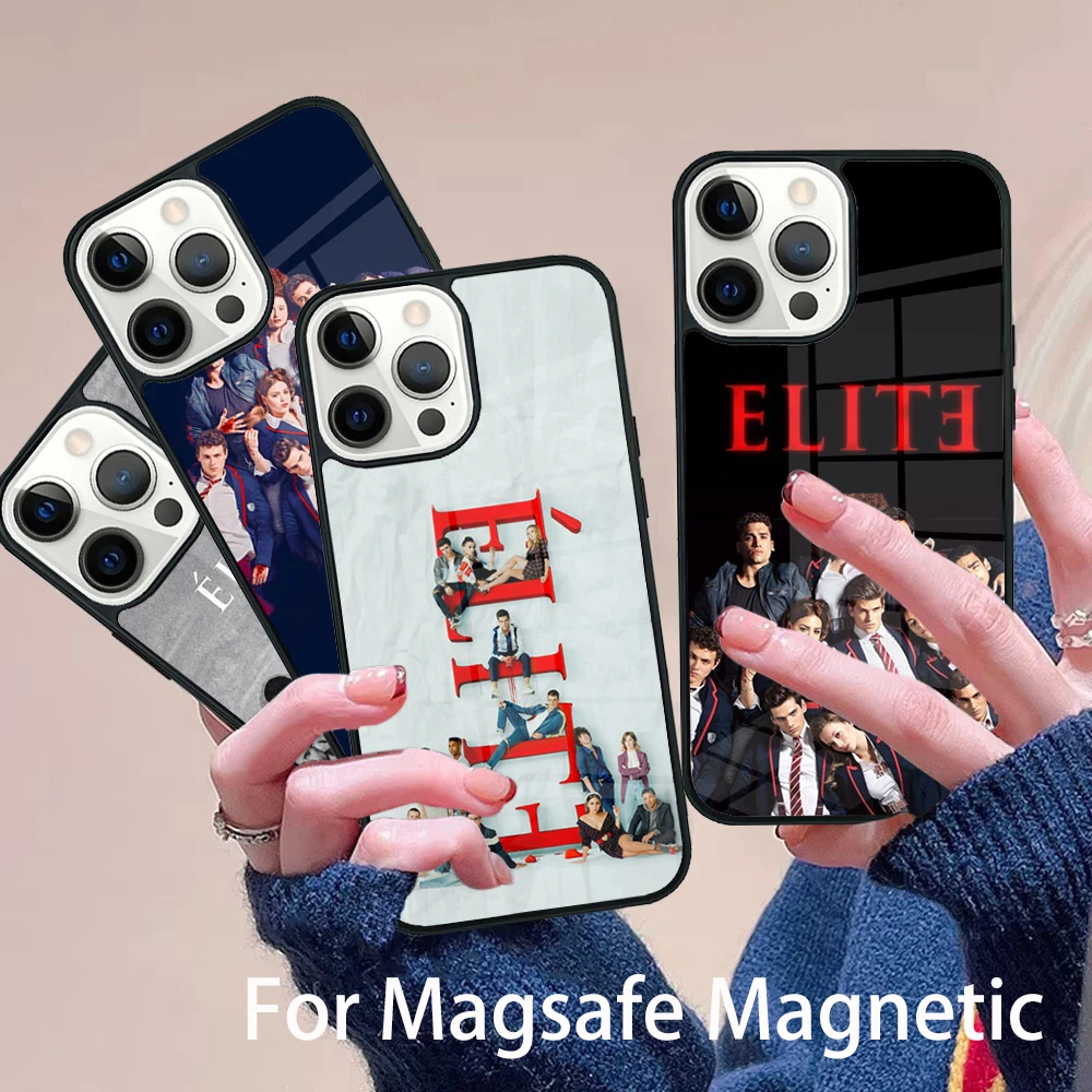 

Spanish Series Elite Phone Case Magesafe Magnetic Wireless Cover For IPhone 16 11 12 13 14 15 Pro Max Plus Mini