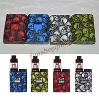 1pcs New Design AL85 Skull Head Protective silicone Soft case skin cover sleeve For SMOK Alien 85W Box Mod Alien Mini Alien Baby