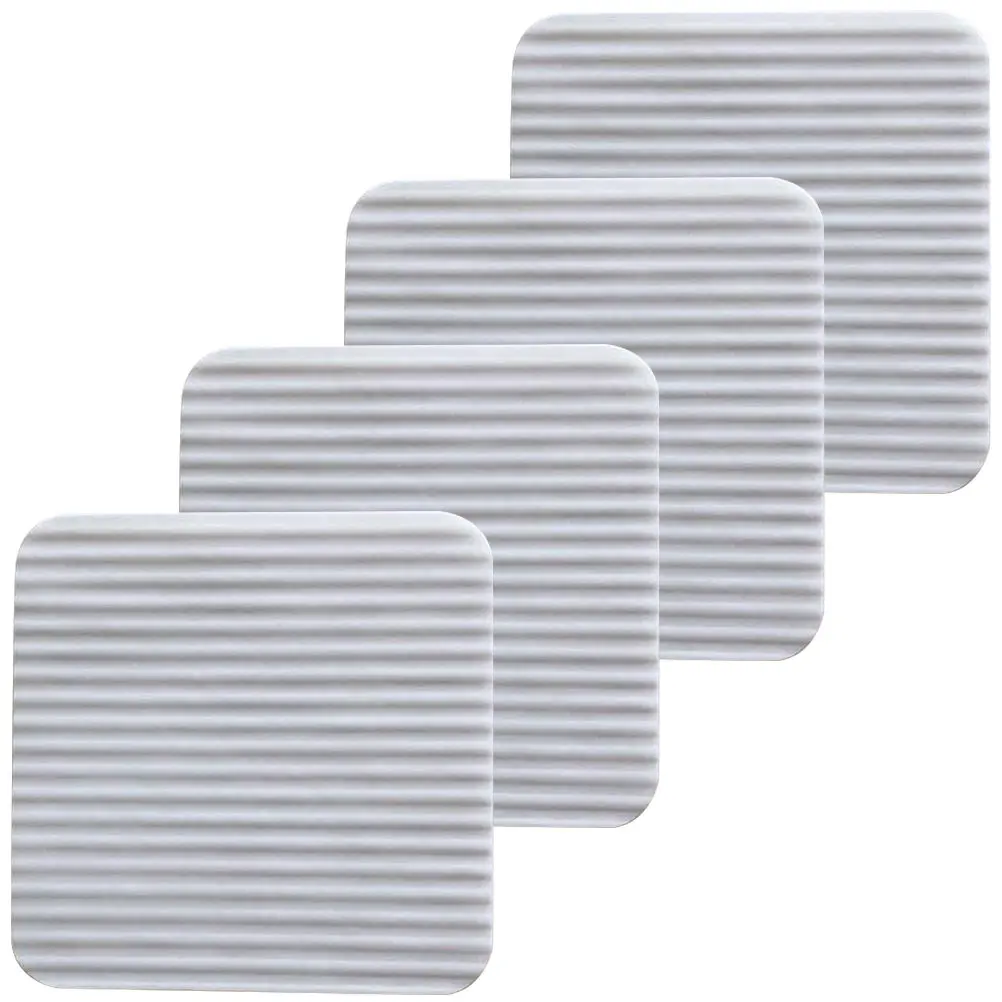 

4Pcs Carpet Tape Rug Pad Strong Adhesive Non Skid Rug Tape for Area Rugs on Hardwood Floors for Area Rugs Carpet Gripper