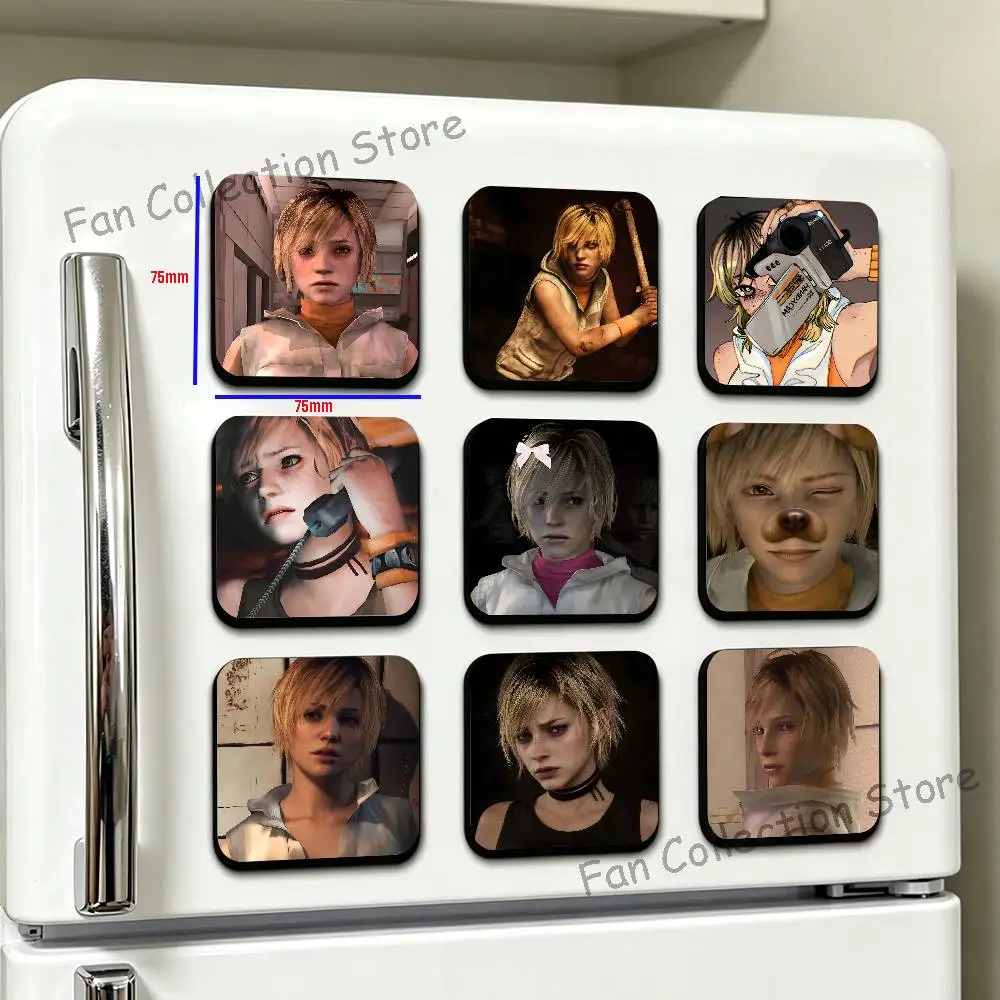 S-Silent Hill Heather Mason Magnetic Refrigerator Magnets Cute and Creative Refrigerator Magnets Souvenirs and Gifts