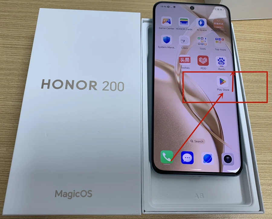 New Original Honor 200 Mobile Phone 5G Snapdragon 7 Gen 3 6.7'' 120Hz OLED Screen 5200mAh Battery 100W SuperCharge NFC Google