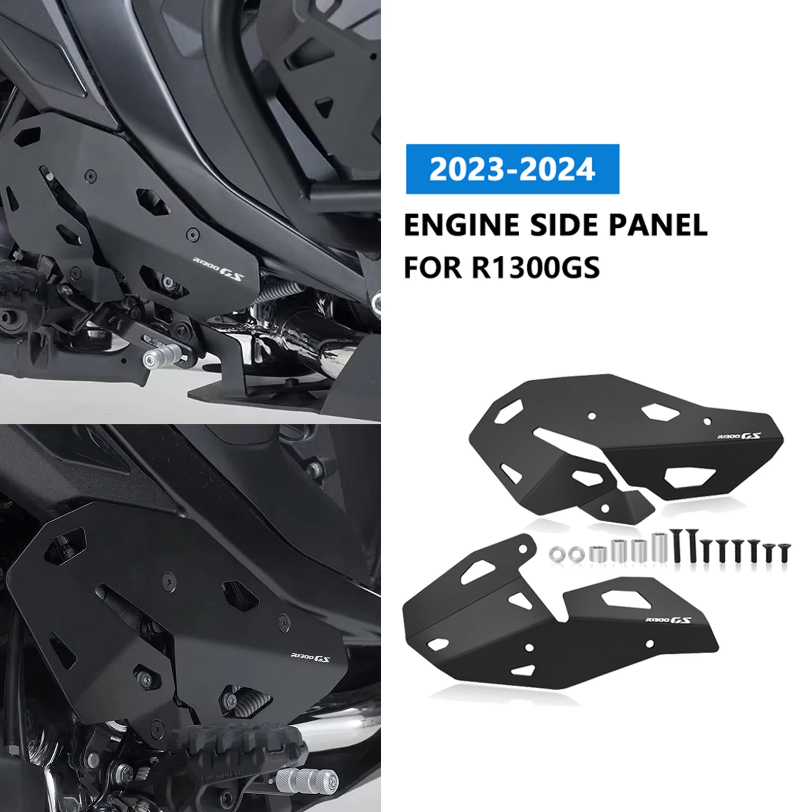 

For R 1300 GS R1300 GS R1300GS 2024 2023 Heel Guard Protection Side Panel Frame Guard Faring Cover Side Kick Guard Board