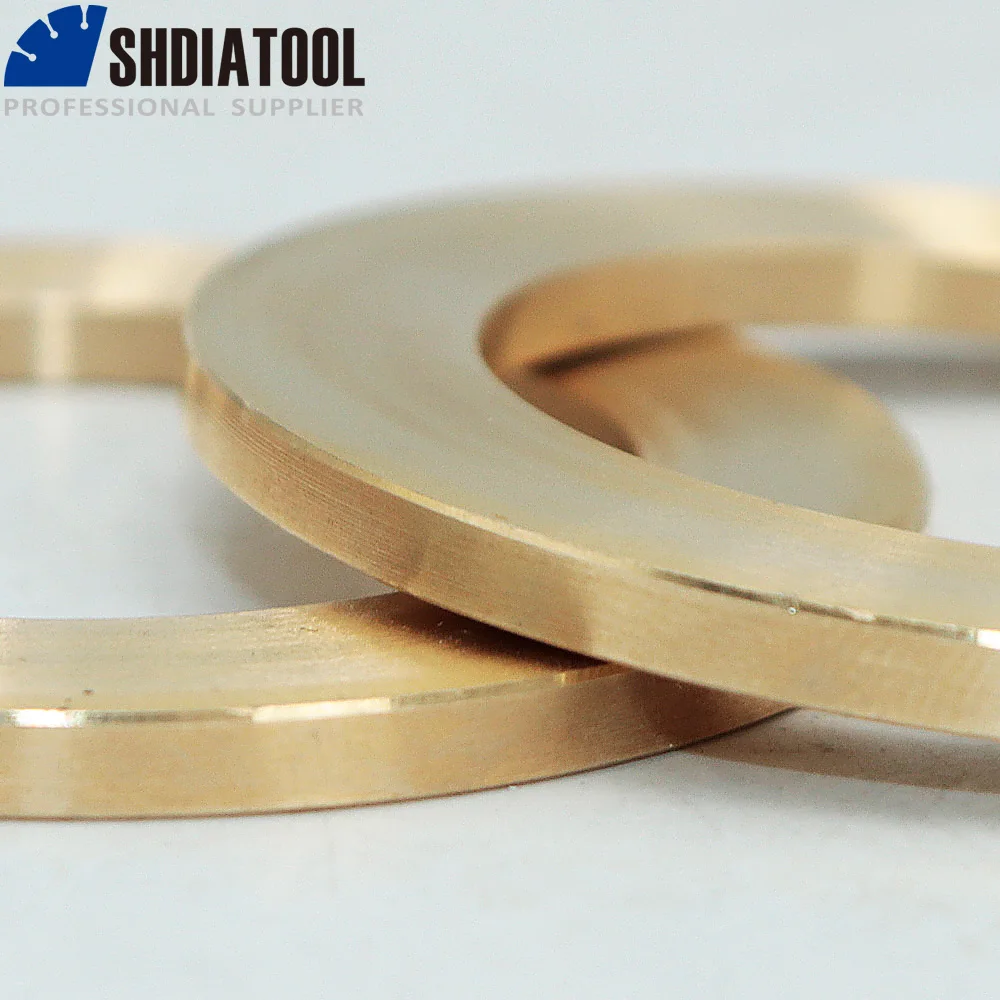 SHDIATOOL-Junta de arandela de cobre para diferentes diámetros, anillo de sello plano, anillo reductor de hoja de sierra, 60mm-40mm, 1 unidad