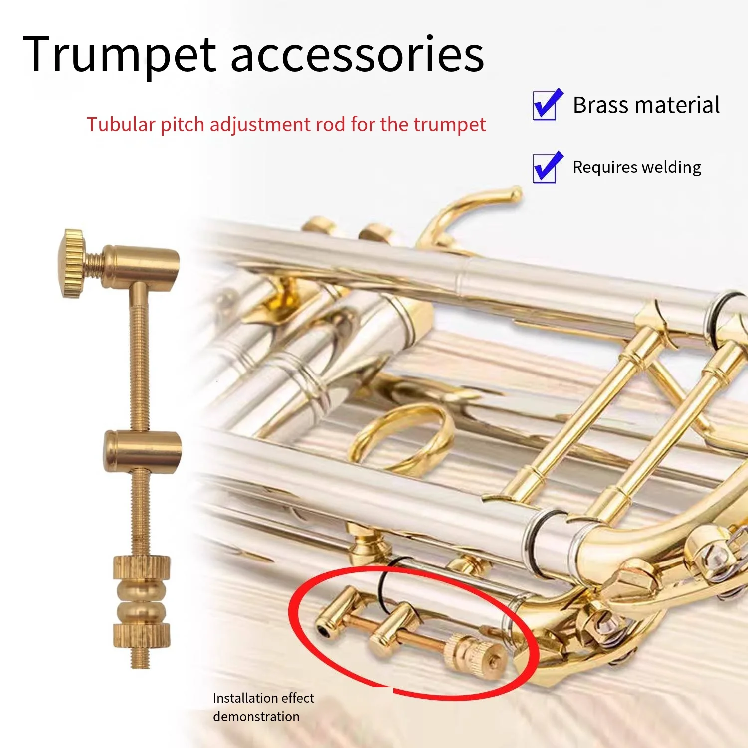 

trumpet Musical instrument tuning rod accessories