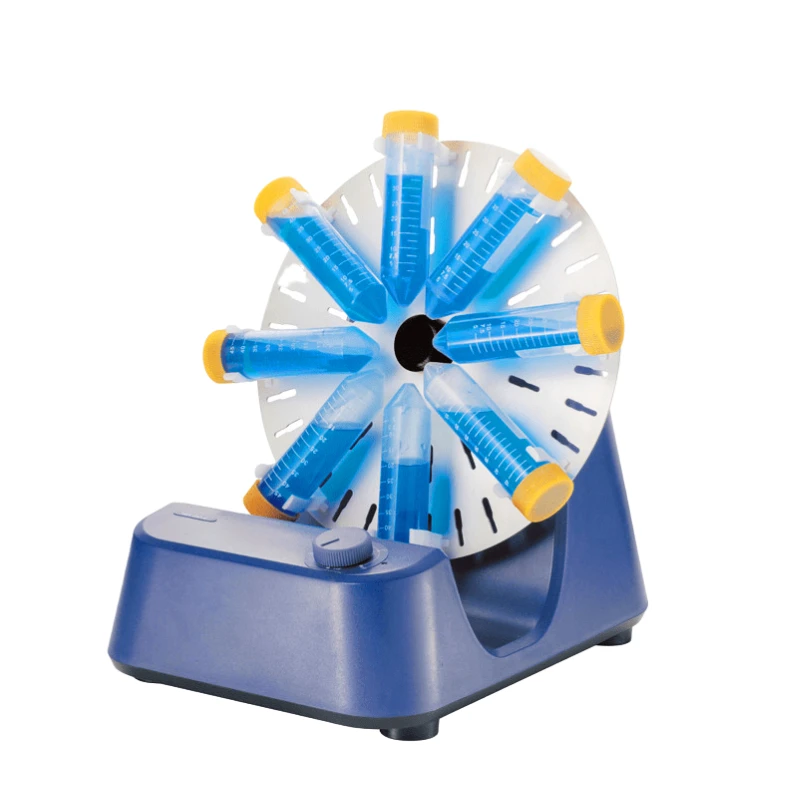 Adjustable Speed Medical Laboratory Mixer 1.5ml 15ml 50ml Rotating Mixing Equipment for Laboratory Blood Roller Mixer