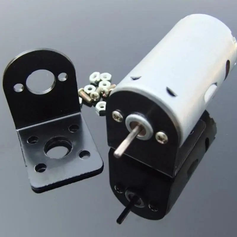 1PC High Speed 12V~24V DC Motor Holder Stand Bracket Mount for Hand Mini Drill PCB Drilling fit 365 385 380 390 Motor 33*31*26mm
