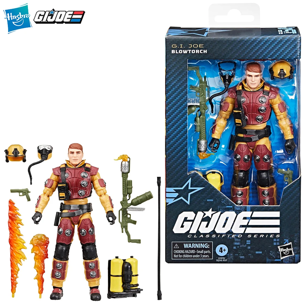 

[IN-STOCK] Hasbro G.I. Joe Classified Series #154 Blowtorch 15cm Nice Collectible Action Soldier Figure Model Toy Gifts
