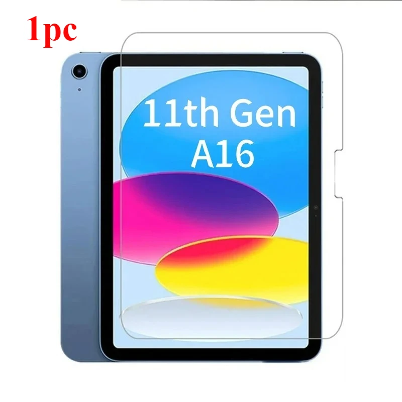 

9H Tempered Glass for Ipad 11th Generation Screen Protector on Ipad 11 Generation A16 2025 Anti Fingerprint Protective HD Film