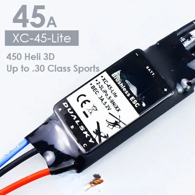 

XC-45-Lite Electronic Governor Multi-Rotor Aircraft Model Assembly Accessories Aerial Photography 45A Electrical Adjustment