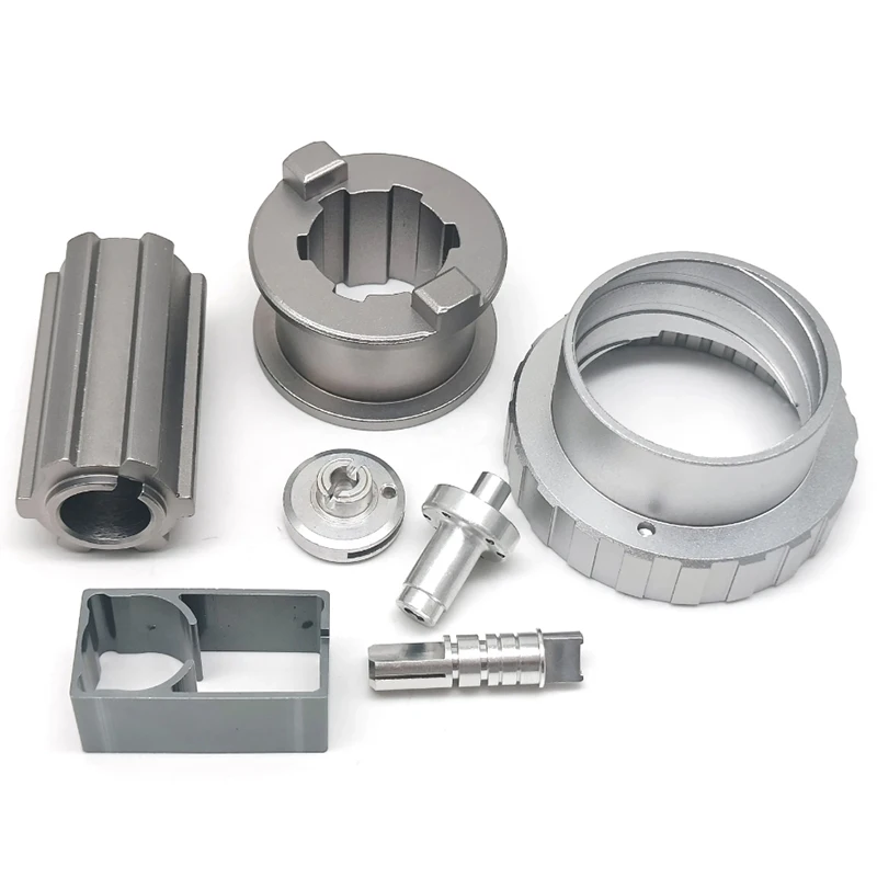 Customize Nut Bushing for Motor Parts Anodized Parts Aluminum Cnc Turned Parts Per Design