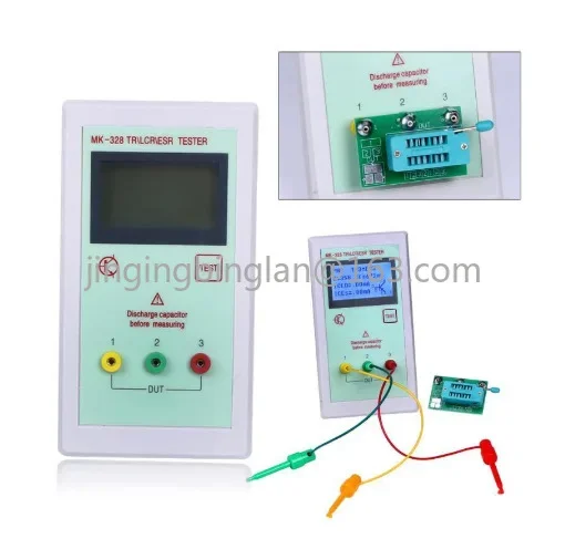 MK-328 Transistor Tester Handheld, Capacitance Resistance Tester