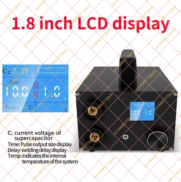 18650 Battery Spot Welder 250 Gears Energy Storage Dual-Pulse Nickel Sheet Welding Machine Replacement