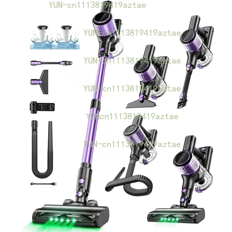 Cordless Stick Vacuum Cleaner 55Kpa 500W 45min 10‑in‑1 For Pet Hair Hard Floor Carpet