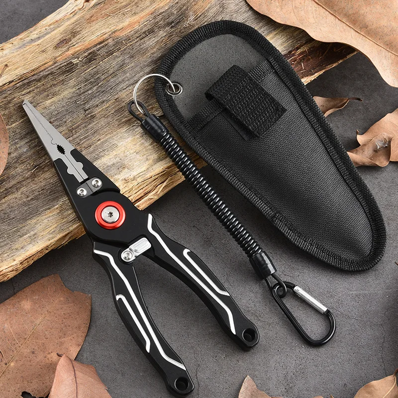 

Aluminum Alloy Fishing Gear Fish Control Wire-cutting Pliers Fish Control Device-Ring Remover And Hook Extractor Y787