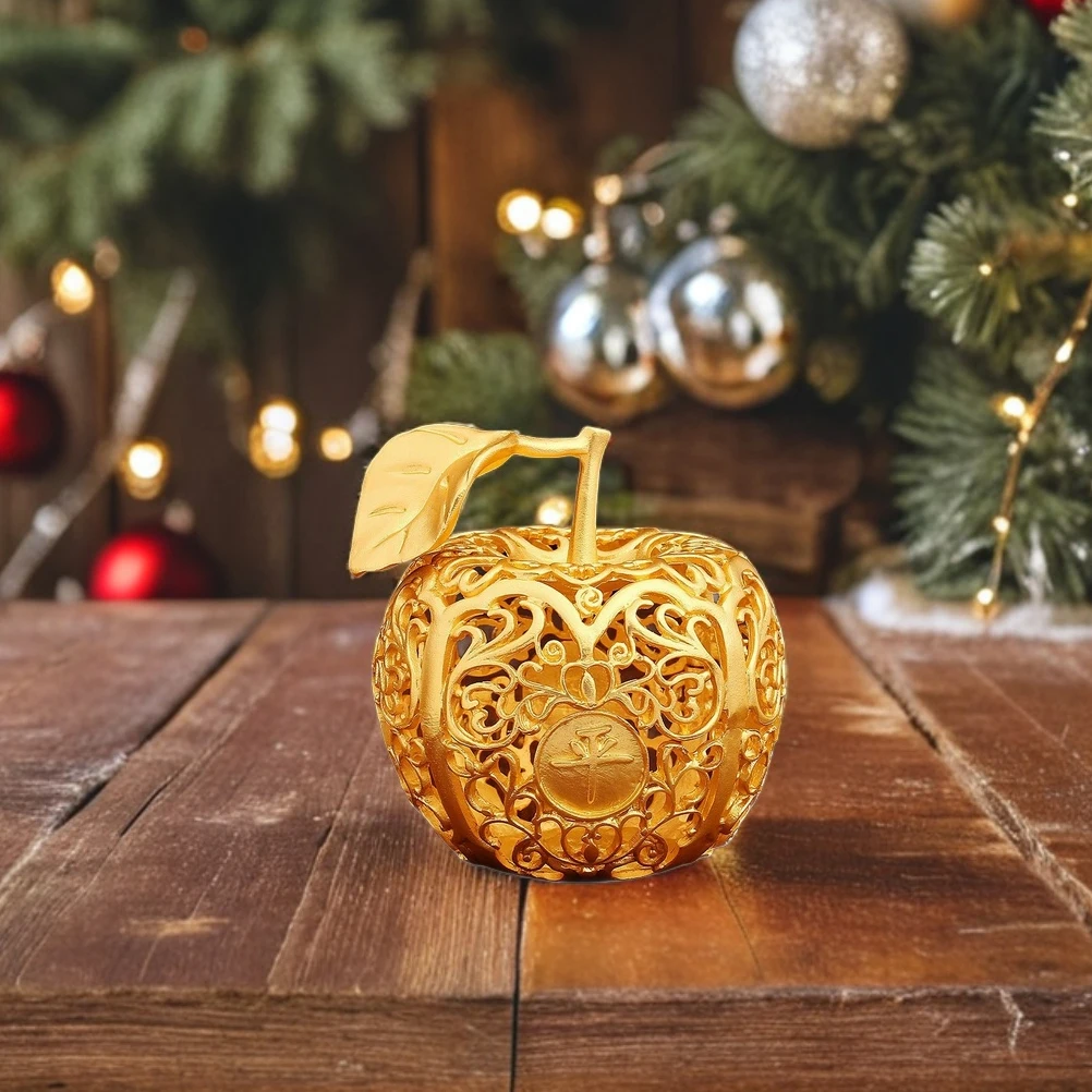

Ornaments Statue Decorative Fruit Apples Figurine Food Decoration Fake Figure Sculpture Artificial