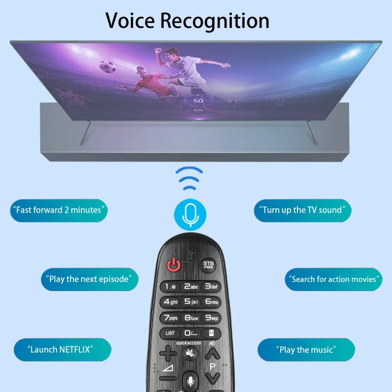 AN-MR650A For Smart TV OLED/Super UHD/UHD 4K TVs Voice Magic Pointer Remote Control W7 G7 E7 SJ9570 SJ9500 SJ8570 UJ7700 UJ6570