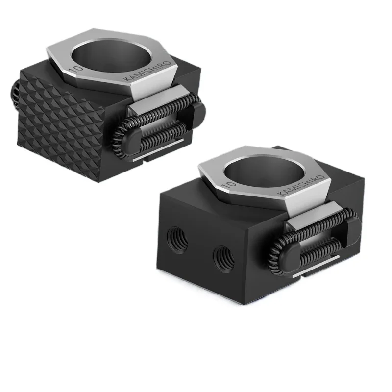 Fixture Multi-station oblique wedge type tooth surface expansion clamping block machining center Parallel side precision vice