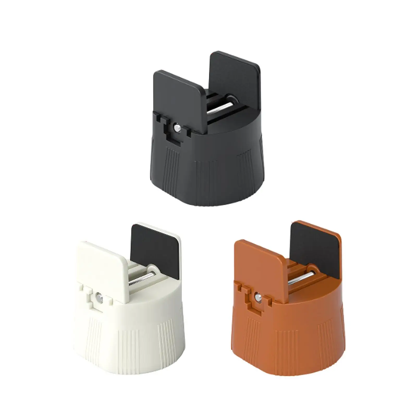 Bed Leg Riser with Adjustable Screw Clamp Practical Multifunctional Lift Block Furniture Leg Riser for Table Home Cabinet