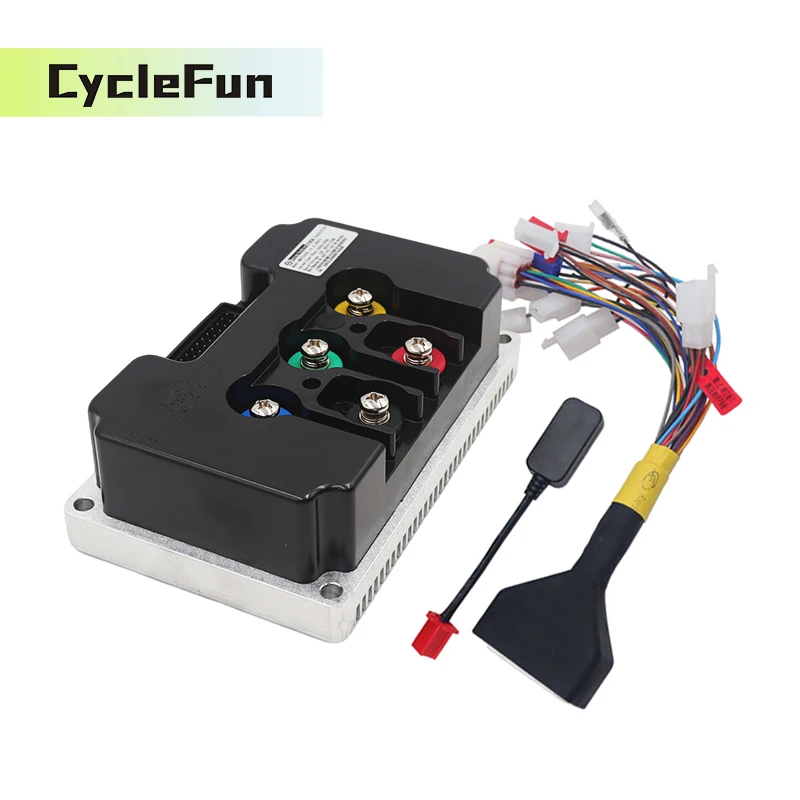 

FarDriver ND72450 72V DC 200A Phase 450A Sine Wave Controller Electric Scooter Conversion Accessories With Bluetooth For Program