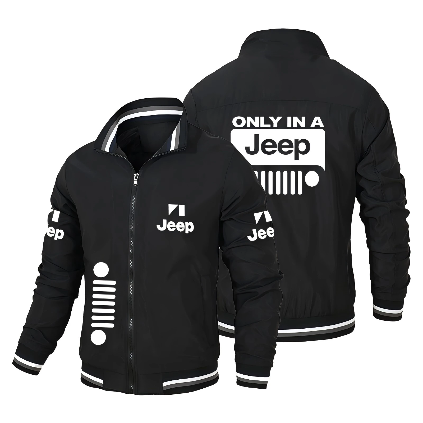 

2026 European and American fashion stylish car logo jacket, motorcycle baseball outfit, casual loose-fitting sport lightweight m