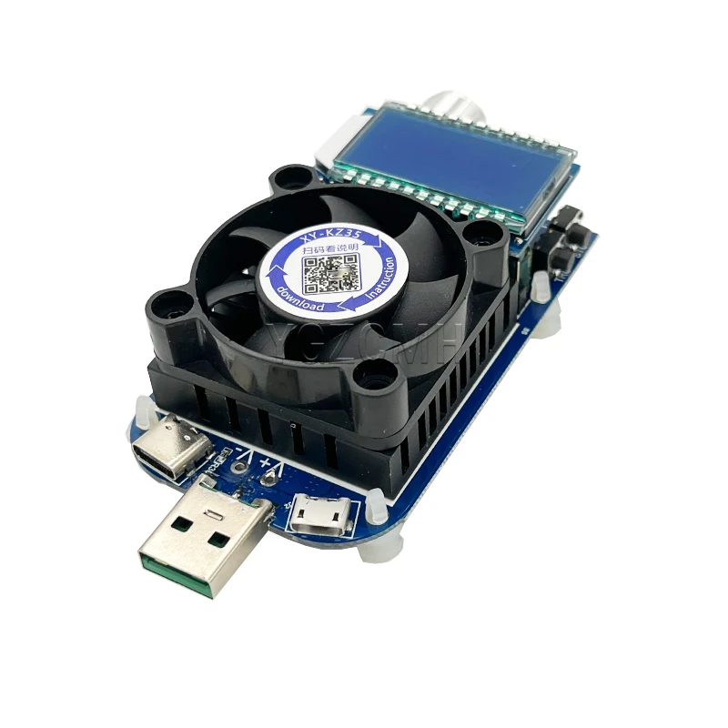 

Электронная нагрузка постоянного тока USB Type-C QC2.0 QC3.0 AFC FCP триггеры, тестер батареи, измеритель разряда