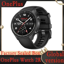 Original OnePlus Watch 2R, Qualcomm Snapdragon, Android Smartwatch, Sport Tracking For OnePlus 13 Google Wear OS 4 NFC