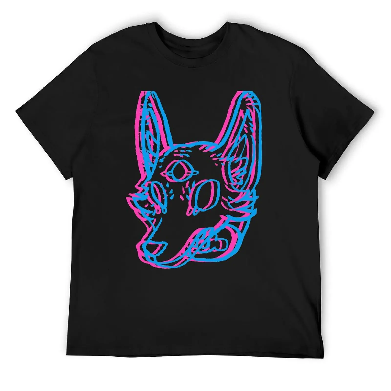 

3D Space Coyote T-Shirt essential t shirt oversizeds mens fashion