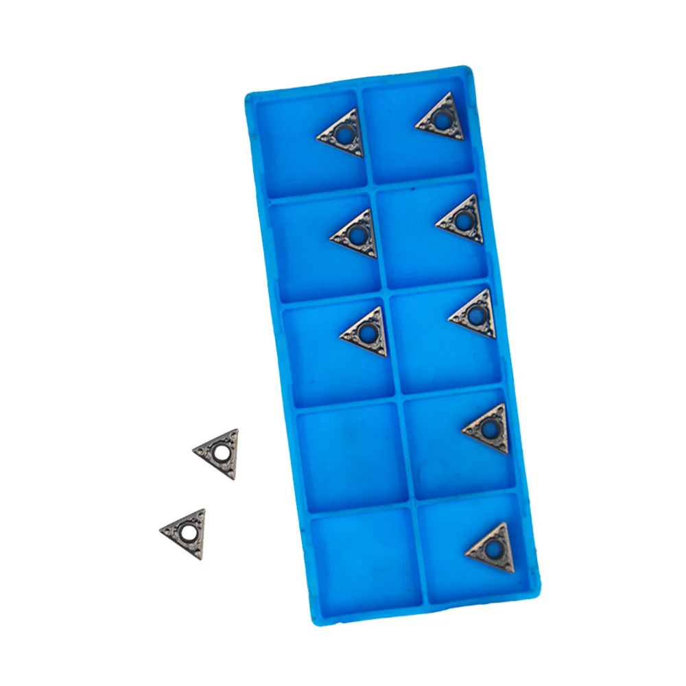 10pcs Triangle  turning insert cutiing tools CNC lather turning tools Wear-resistant High Quality TCMT110204HQ TN60 TCMT2151HQ