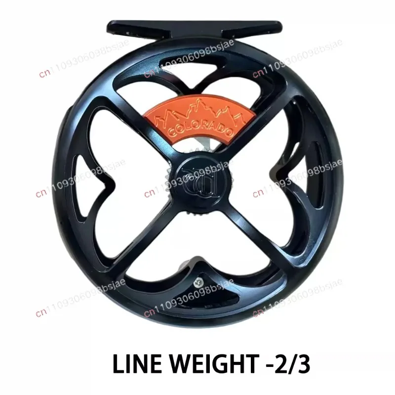 Freshwater Stream Fly Fishing Wheel Fly Wheel Fly Burnt Full Metal Fishing Gear Fishing Wheel