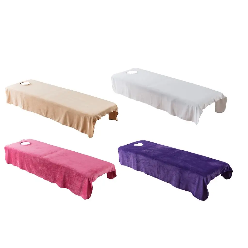 

Чехол для косметологической кушетки с дышащими отверстиями, мягкий, из кристаллического бархата, для массажных столов, спа-салонов, отелей и косметических кабинетов