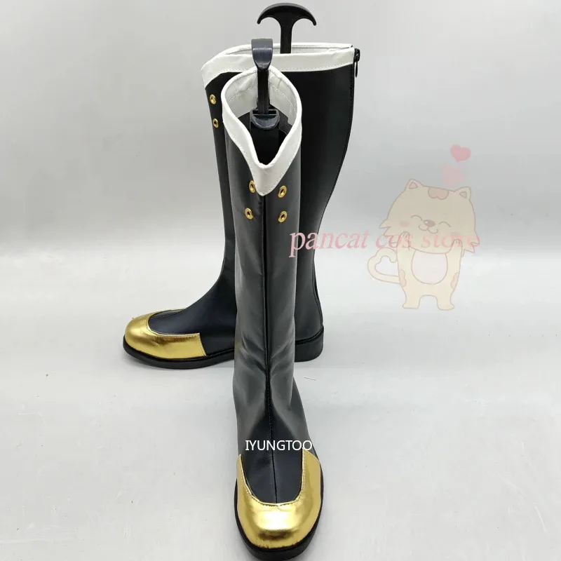 

qq98Seraph of the End Hyakuya Yūichirō Comic Game Cos Длинные сапоги Косплей Костюм Опора Обувь для Con Halloween Part