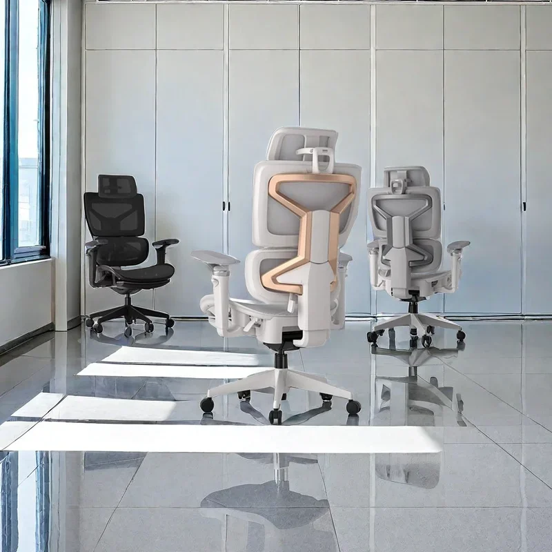 

Makeup Chair Ergonomic Office Furniture Home Individual Armchair Writing Wheels Vanity Single Person Comfortable Game Computer