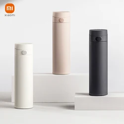 Kubek termiczny XIAOMI Mijia Wyskakująca pokrywka 2 Stal nierdzewna 480 ml Izolowany kubek na butelkę ciepłej zimnej wody Przenośny do podróży w domu