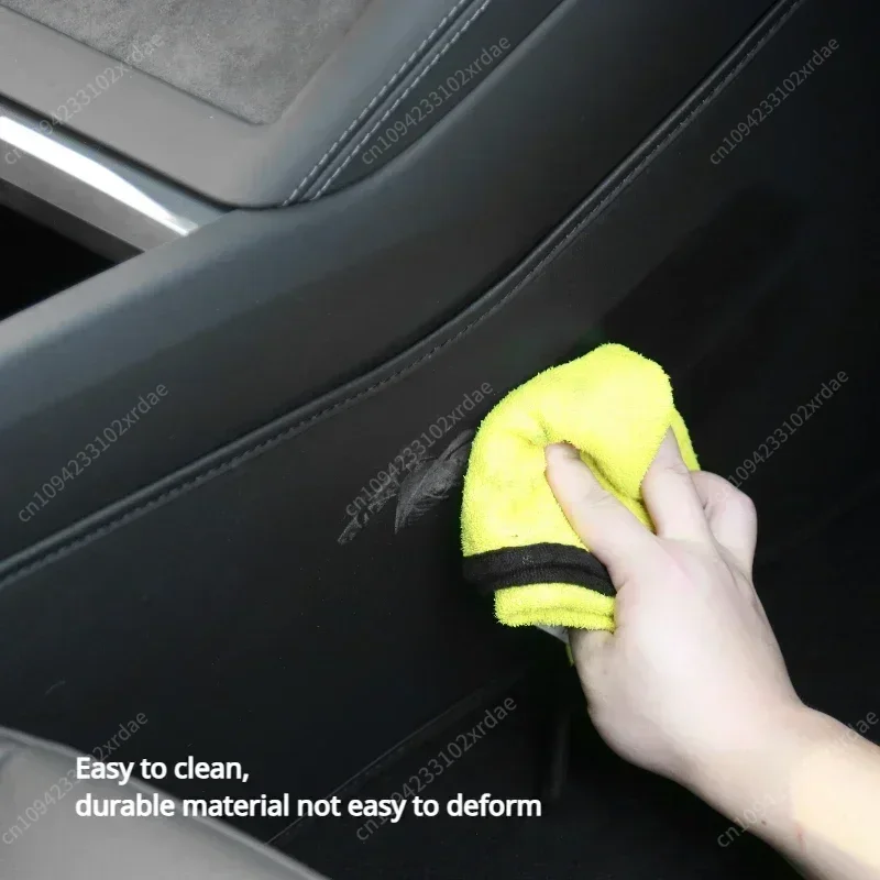 Kick Pad per difesa laterale per Tesla Nuovo modello 3+ Kick pad per controllo centrale Custodia protettiva in pelle Nuovo modello3 Highland 2024