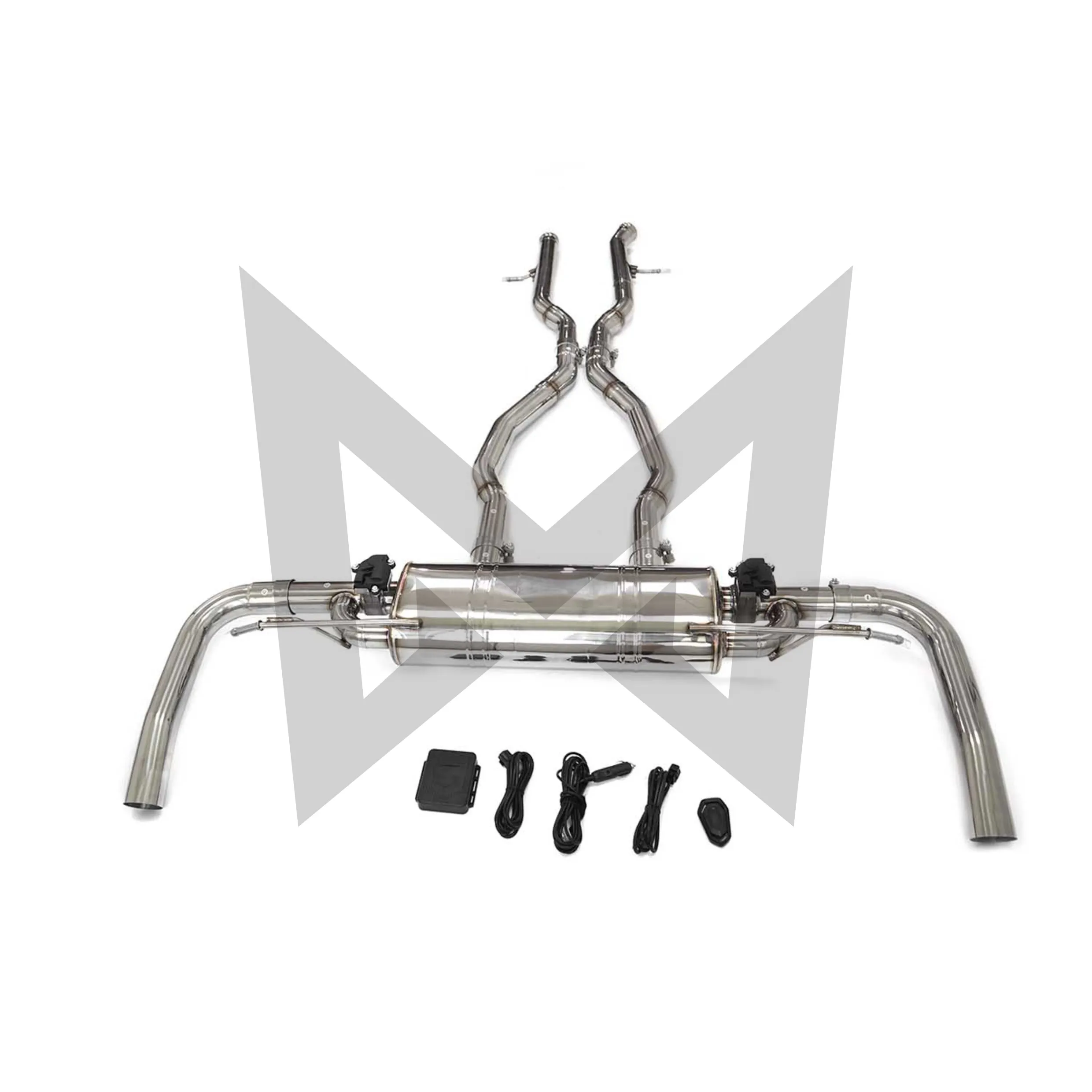 Suitable for Mercedes benz GL63 X166 5.5T Stainless steel Catback Performance Exhaust System Muffler With Valve