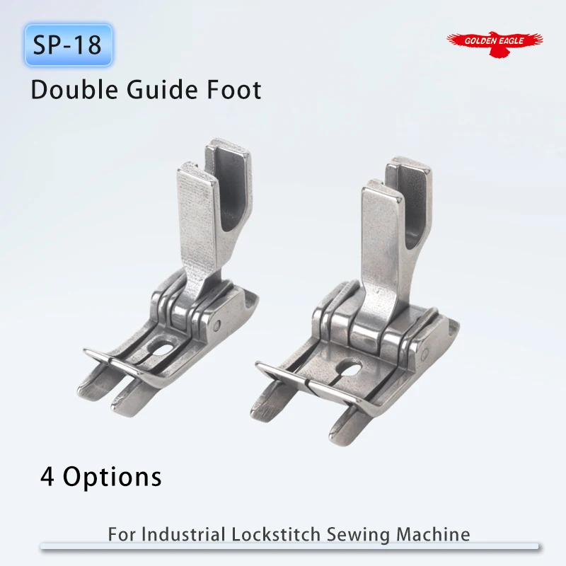 

SP-18 Правая и левая направляющая кромки двери, прижимная лапка для промышленной одноигольной швейной машины, аксессуары давления