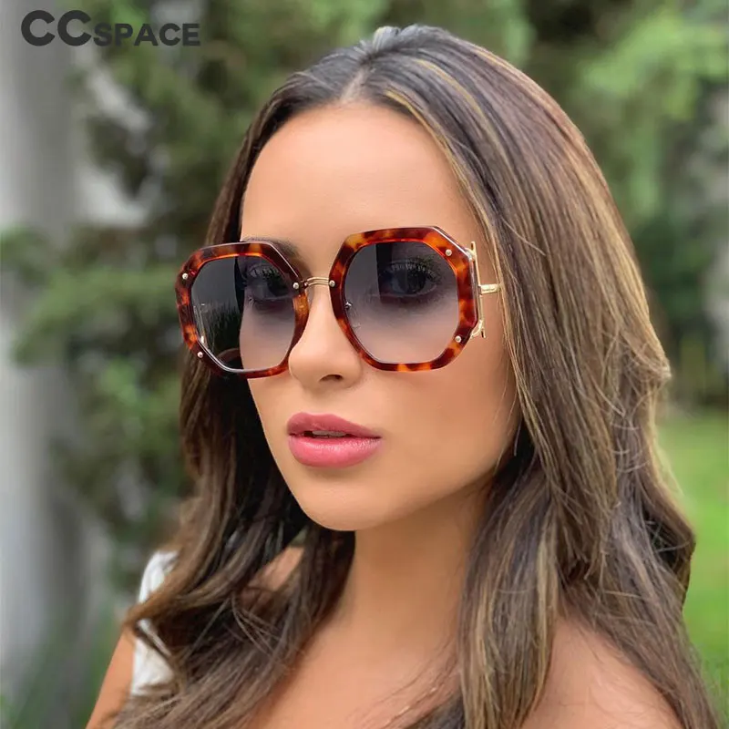 48154 Luxury Sunglasses Women Fashion Brand Design Square Shades Uv400 Vintage Glasses Driver Goggles Mirror